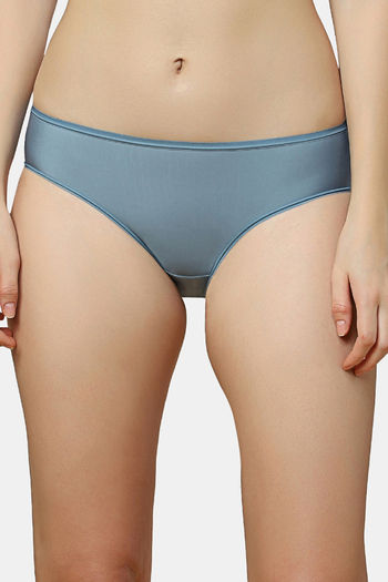 Buy Triumph Medium Rise Full Coverage Hipster Panty - Provincial Blue